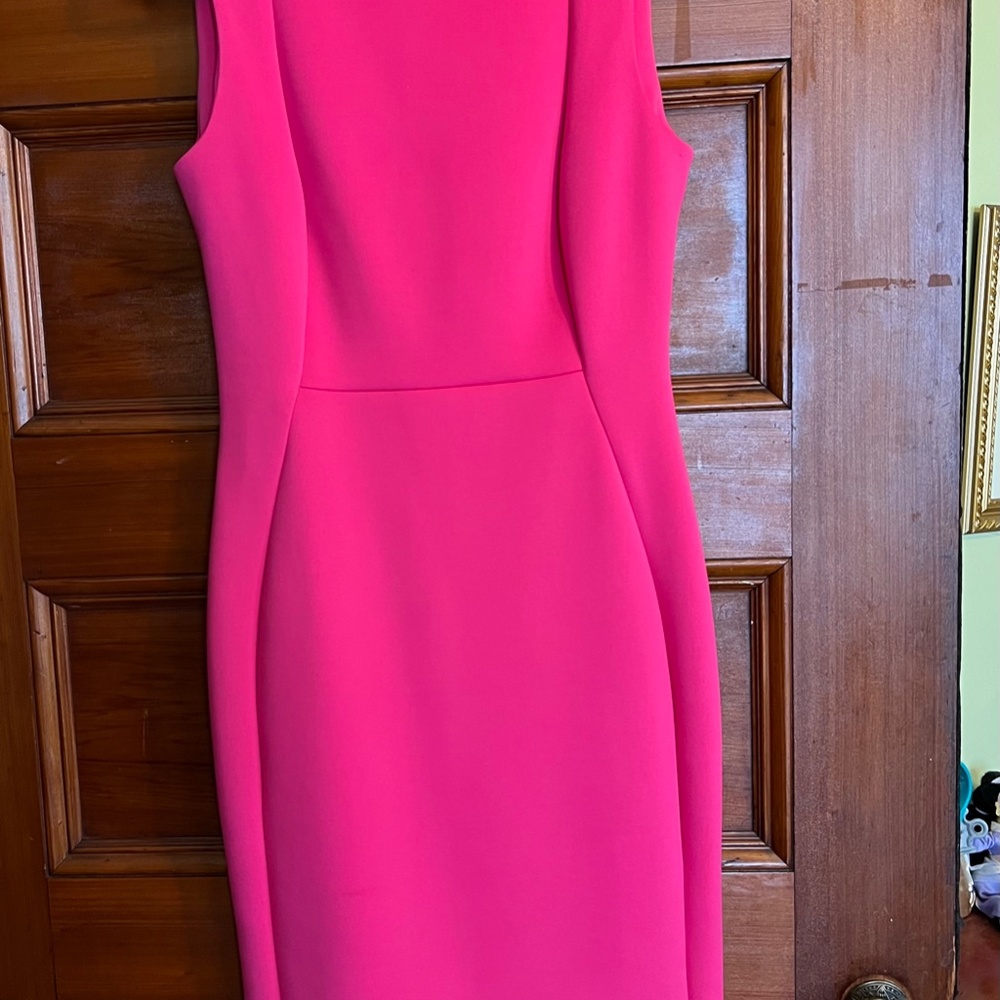 Calvin Klein Sleeveless Pencil Dress - Picture 2 of 6